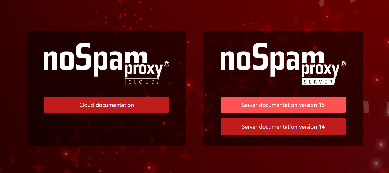NoSpamProxy Online Help