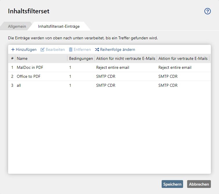 MalDoc in PDF Content Filter Set Entry Cloud DE