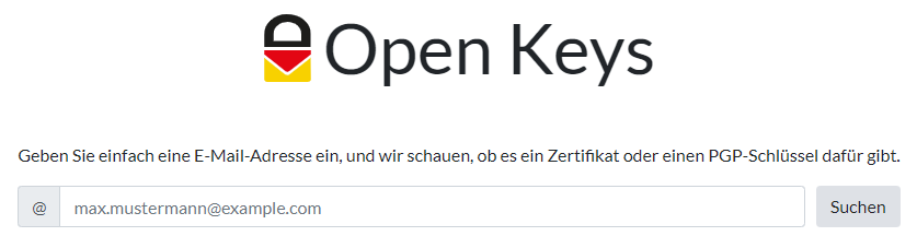 Open Keys