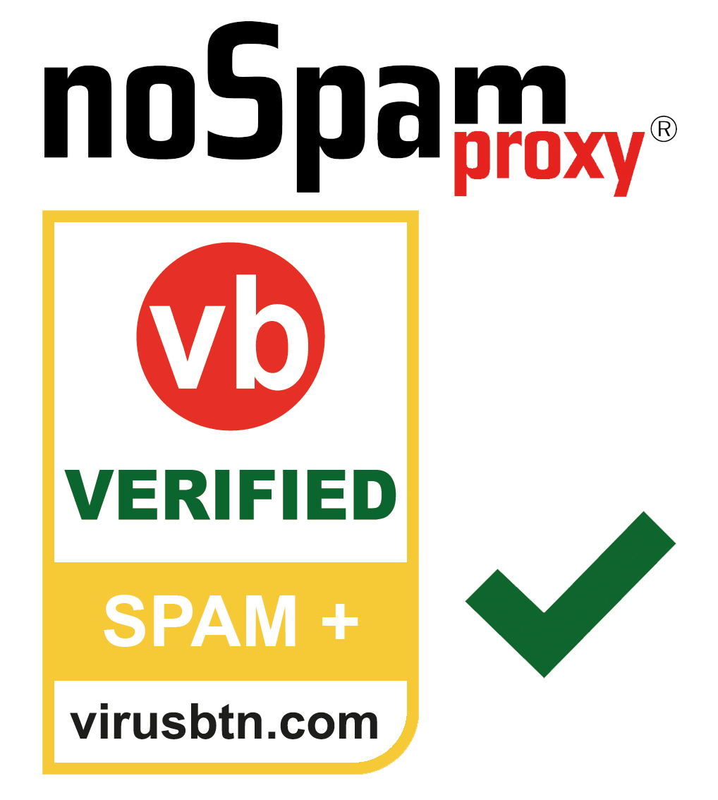 NoSpamProxy mit besten Ergebnissen bei Virus Bulletin Test